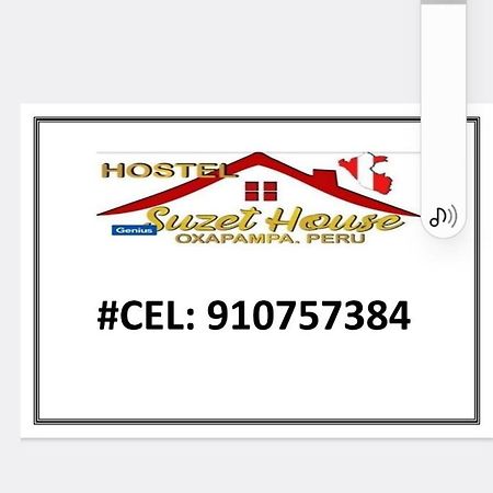 Hostal Suzet House Oxapampa Exterior foto